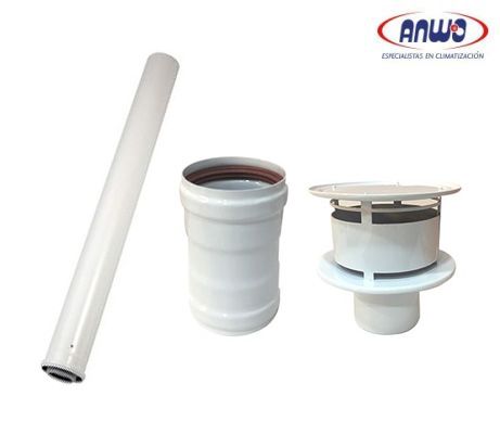 kit chimenea coaxial 60-100 kit chimenea coaxial 60-100
